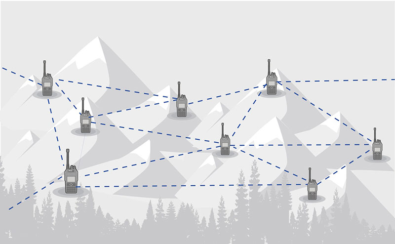 BelFone Radios Terrain Networking