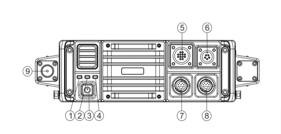 Interface of BelFone BF-TR925R DMR AD HOC REPEATER / ENCRYPTED BASE RADIO SET